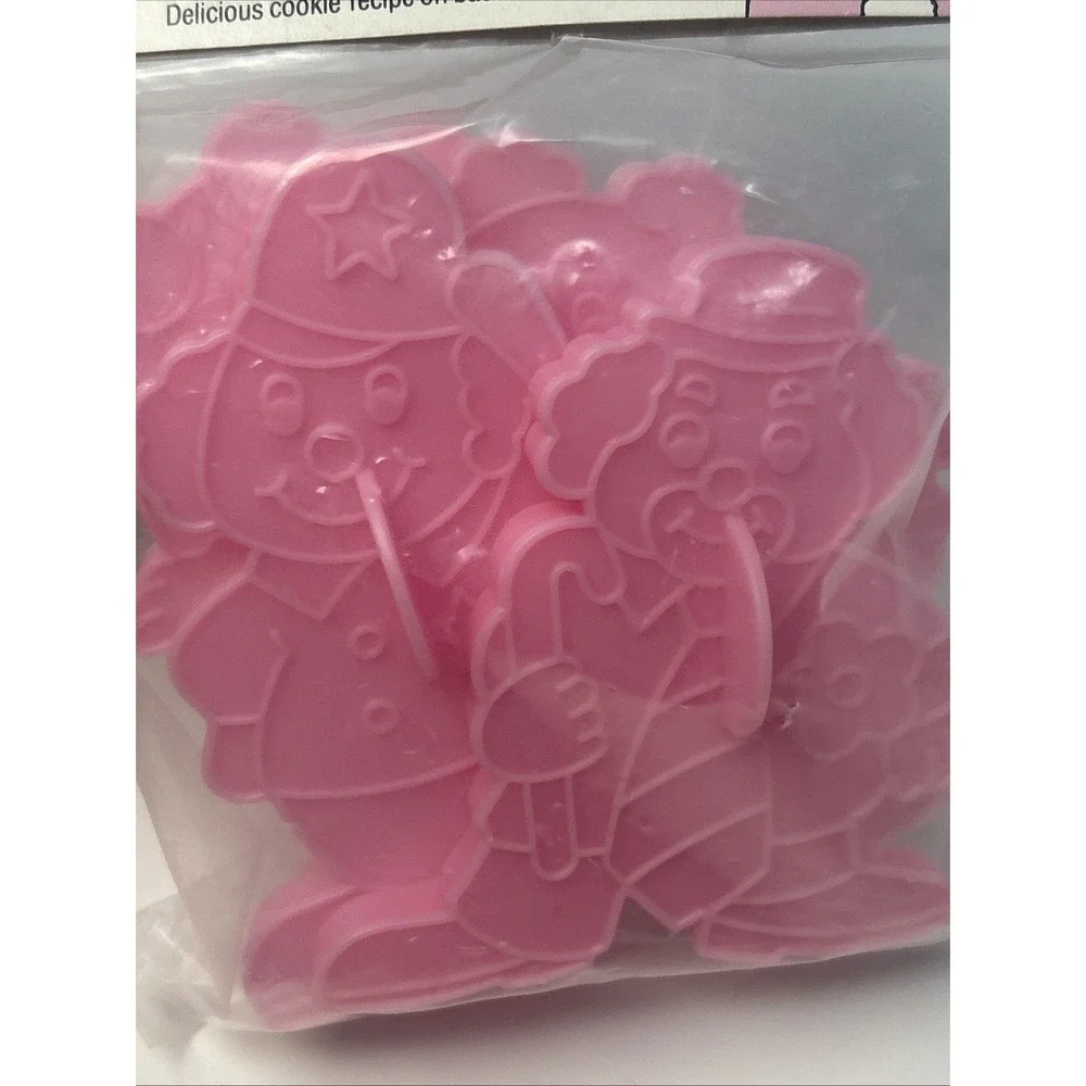 NEW Vintage Wilton Comical Clowns Cooke Cutters Set Of 4 1990